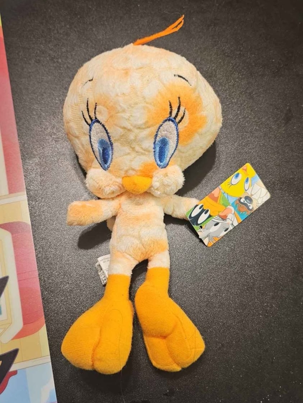 Tweety Plush Toy - Yellow Orange Looney Tunes